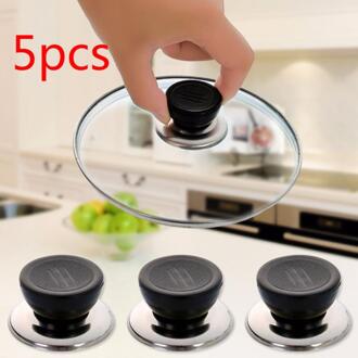 Universele Vervanging Cookware Pot Pan Deksel Handvat Pan Deksel Keuken Accessoires Vervangbare Universele Anti Pot Cap 5 stk