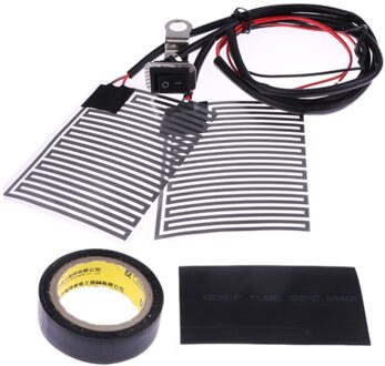 Universele Verwarmde Grips 12V Motorfiets Elektrische Verwarming Handvat Kit Refit Hand Set Universele Elektrische Verwarming Insert Stuur Pad