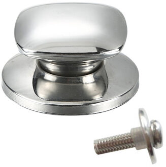 Universele Vierkante Keuken Tool Rvs Kookgerei Pan Pot Glazen Deksel Deksel Slingerknop Handgreep Grip