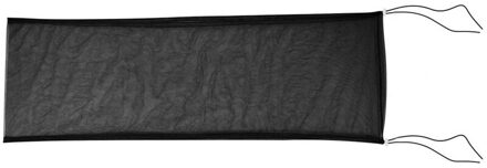 Universele Vogelkooi Cover Zaad Catcher Gaas Mesh Papegaai Kooi Rok Zwart (Niet Inbegrepen Birdcage)