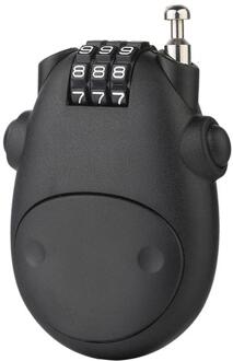 Universele Wachtwoord Lock Telescopische Kabel Stalen Kabel Code Lock Koffer Auto Slee Motorhelm Sluizen