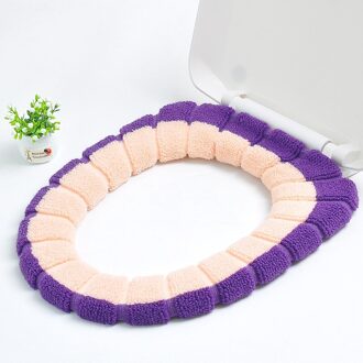 Universele Warm Toilet Seat Cover Mat Zachte Wasbare Mat Badkamer Closestool Mat Seat Case Wc Deksel Cover Zachte Kussen Meubi 8