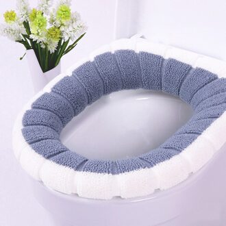 Universele Warme Zachte Wasbare Toilet Seat Cover Mat Set voor Home Decor Closestool Mat Seat Case Wc Deksel Cover Accessoires 2