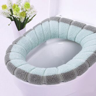 Universele Warme Zachte Wasbare Toilet Seat Cover Mat Set voor Home Decor Closestool Mat Seat Case Wc Deksel Cover Accessoires 5