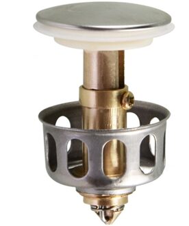 Universele Wastafel Bounce Afvoer Filter Gootsteen Vanity Stopper Badkamer Accessoires Bad Plug Val Haar Catcher F