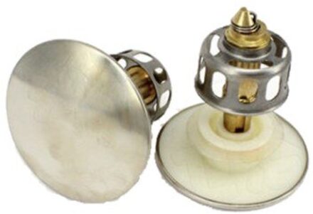 Universele Wastafel Bounce Afvoer Filter Gootsteen Vanity Stopper Badkamer Accessoires Bad Plug Val Haar Catcher Kraan Zilver