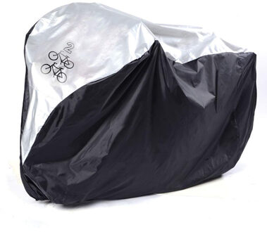 Universele Waterdichte Fiets Cover Regen Slip Zon Bescherming voor 2 Bike