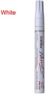 Universele Waterdichte Olie Permanente Verf Marker Pen Band pen Motorfiets Auto Tyre Loopvlak Rubber Metalen Verf Pennen wit
