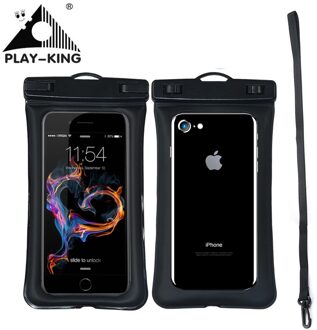 Universele Waterdichte Telefoon Case Voor Iphone X 8 7 6 5 Zwemmen Phone Case Bag Pouch Voor Telefoon 6 Float airbag Tas roze