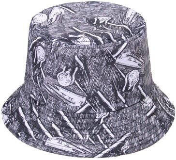 Universele Zonnebrandcrème Zon Bescherming Outdoor Afdrukken Visser Hoed Bekken Cap Пляжные Шляпки Кепка Женская WH