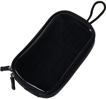 Universele Zwarte Motorfiets Zakken Magnetische Gas Tank Clear Voor Mobiele Telefoon Case Voor Motorfiets Houder Mount