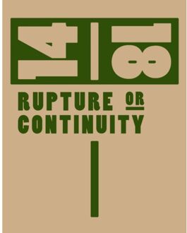 Universitaire Pers Leuven 14/18 - Rupture or Continuity - Boek Universitaire Pers Leuven (9462701369)