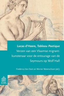 Universitaire Pers Leuven Tableau Poétique - Boek Lucas d' Heere (9072474961)