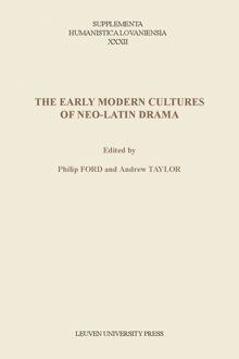 Universitaire Pers Leuven The early modern cultures of Neo-Latin drama - eBook Universitaire Pers Leuven (9461661282)