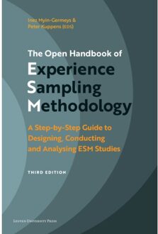 Universitaire Pers Leuven The Open Handbook Of Experience Sampling Methodology - Third Edition