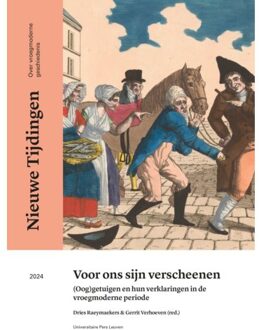 Universitaire Pers Leuven “Voor ons sijn verscheenen” - Nieuwe Tijdingen