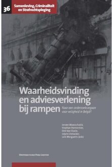 Universitaire Pers Leuven Waarheidsvinding en adviesverlening bij rampen - Boek Lore Mergaerts (9462700176)