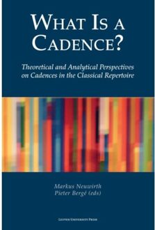 Universitaire Pers Leuven What is a Cadence? - Boek Universitaire Pers Leuven (946270015X)