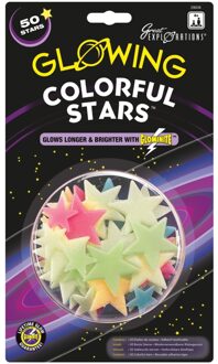University Games Colorful Stars Glow In The Dark