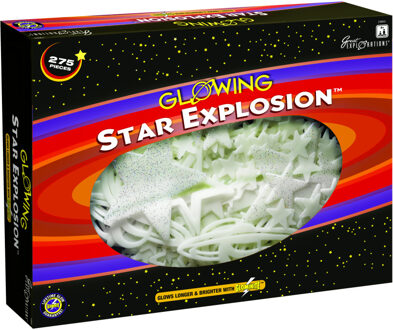 University Games Star Explosion Glow In The Dark