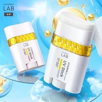 Unlabel Lab Vitamin C Smooth UV Stick SPF 50+ PA++++ Rose Beige - 20g