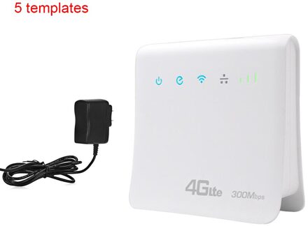 Unlocked 300Mbps Router Draadloze Wifi 3G 4G Gsm Lte Cpe Mobiele Met Lan-poort Ondersteuning Sim-kaart slot Voor Lan-poort, wifi4G Router Zilver