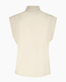 Unni denim vest - Beige