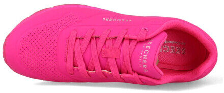 Uno Neon Nights sneakers roze - Maat 36
