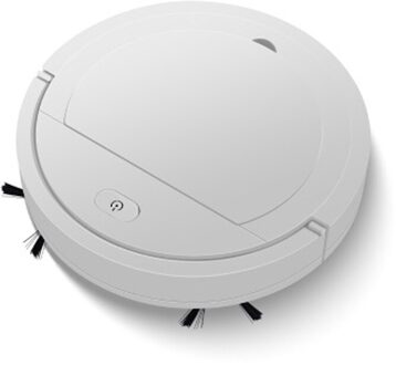 Untior Robot Stofzuiger Oplaadbare Droog Nat Mop Vegen Stofzuiger Multifunctionele Sterke Zuigkracht Thuis Floor Cleaner wit