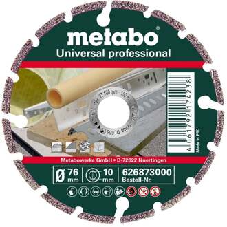 UP Professional 626873000 Diamanten doorslijpschijf 1 stuks 76 mm 10 mm 1 stuk(s)