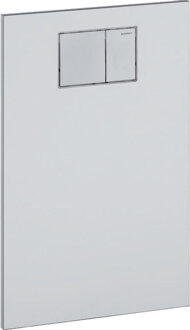 UP320 bedieningplaat met dualflush frontbediening voor toilet/urinoir 38x59cm wit 115.322.11.1