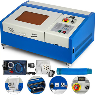 Updated HIGH PRECISE and HIGH SPEED Third Generation CO2 Laser Engraving Cutting Machine USB PORT