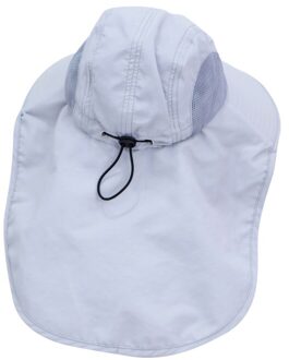 Upf 50 + Brede Rand Zonnehoed Verstelbare Zomer Kids Ca Reizen Strand Badmuts Kinderen Accessoires Kinderen Hoeden Unisex licht grijs