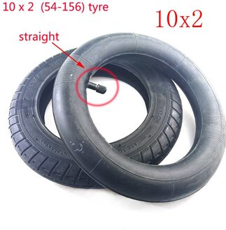 Upgrade 10 Inch Xiaomi Mijia M365 Elektrische Scooter Band 10X2 Inflatie Wheel Tyre Met Binnenband 10*2 (54-156) luchtband binnen- en buitenband