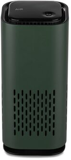Upgrade Auto Luchtreiniger Cleaner Negatieve Ionen Usb Mini Home Voertuig Air Cleaner Verwijder Formaldehyde Luchtreiniger groen