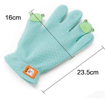 Upgrade Kat Hond Deshedding Huisdier Handschoenen Borstel Handschoenen Effectieve Reiniging Back Massage Animal Zwemmen Bont Ontharing Kat Hond Kammen rechtsaf hand