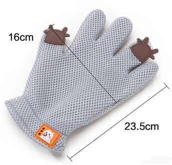 Upgrade Kat Hond Deshedding Huisdier Handschoenen Borstel Handschoenen Effectieve Reiniging Back Massage Animal Zwemmen Bont Ontharing Kat Hond Kammen rechtsaf hand1