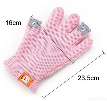 Upgrade Kat Hond Deshedding Huisdier Handschoenen Borstel Handschoenen Effectieve Reiniging Back Massage Animal Zwemmen Bont Ontharing Kat Hond Kammen rechtsaf hand2