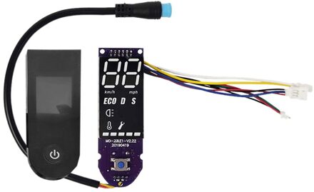 Upgrade M365 Pro Dashboard Voor Xiaomi M365 Scooter Bt Printplaat W/Screen Cover Voor Xiaomi M365 Scooter M365 pro Accessoires met hoes