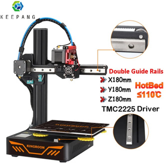Upgraded 3D Printer KP3S Impressora 3d High Precision Touch Screen 3D Printer Resume Power Failure Printing With TMC2225 Driver