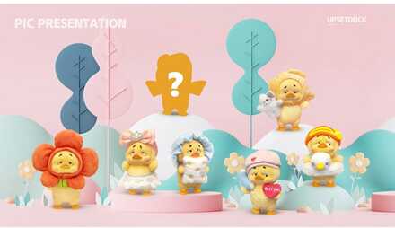 Upset Duck: Act Cute Blind Box figure 18 cm Display (6)