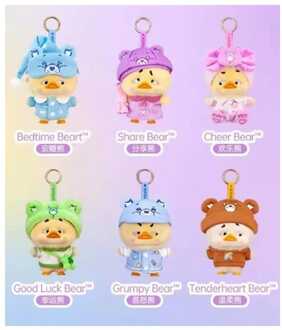 Upset Duck: Rainbow Care Bears Blind Box Keychain 16 cm Display (6)