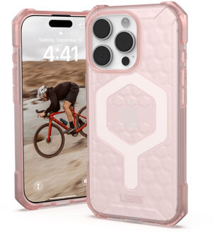 Urban Armor Gear Essential Armor MagSafe voor de Apple iPhone 16 Pro - Rose Roze