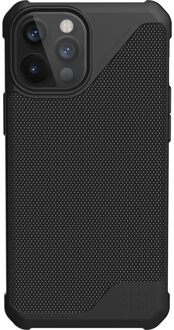 Urban Armor Gear Metropolis LT iPhone 12 Pro Max Hoesje PU Leer Zwart