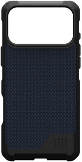 Urban Armor Gear Metropolis LT MagSafe Backcover voor de Apple iPhone 17 Pro - Kevlar Mallard Donkerblauw