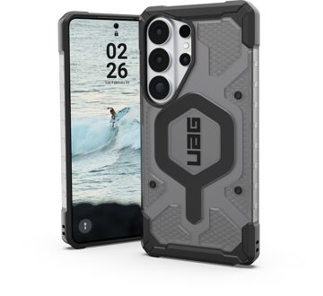 Urban Armor Gear Pathfinder Backcover MagSafe voor de Samsung Galaxy S26 Ultra - Ash Black Zwart