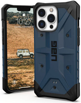 Urban Armor Gear Pathfinder Backcover voor de iPhone 13 Pro - Mallard Blauw