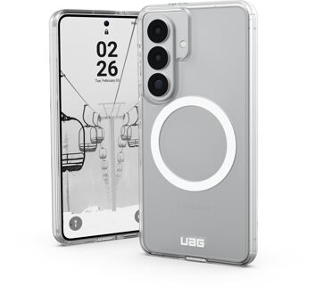 Urban Armor Gear Scout Backcover met MagSafe voor de Samsung Galaxy S26 Plus - Ice White Wit