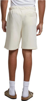 urban classics Badstof lichtgewicht korte broek heren Beige - S