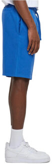 urban classics Badstof lichtgewicht korte broek heren Blauw - M